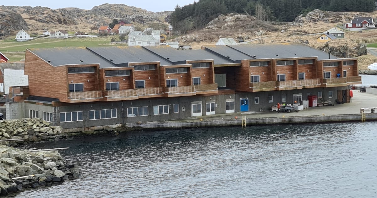 Bølgen apartments on Utsira - Fjord Norway - Fjord Apartments With Wooden Accents